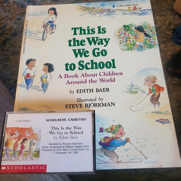 Scholastic Media Vtg Scholastic This Is The Way We Go To School